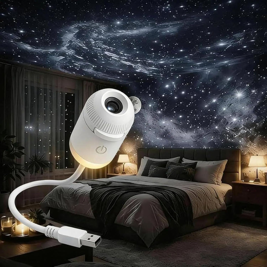 Galix Dream Projector Galaxy Night Light with Adjustable Focus