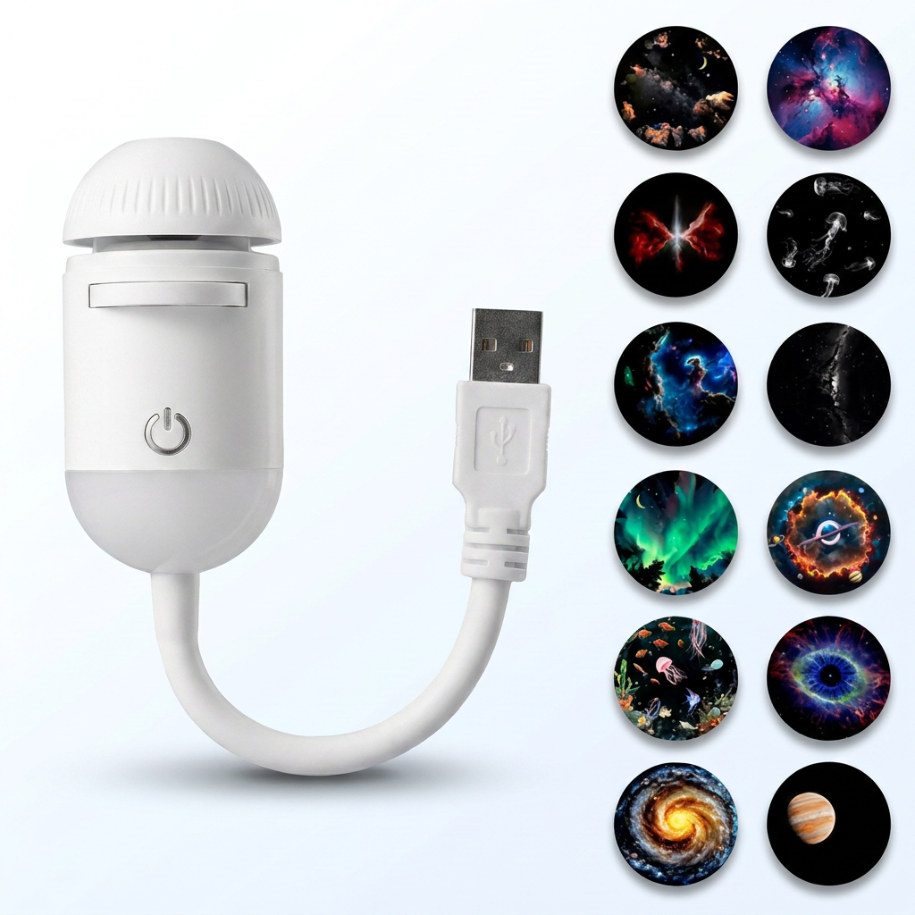 Galix Dream Projector Galaxy Night Light with Adjustable Focus