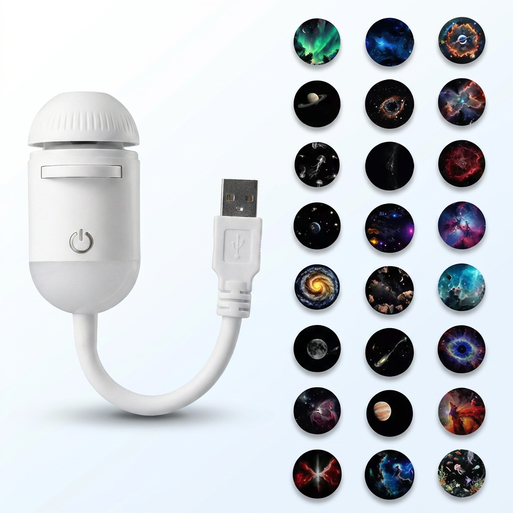 Galix Dream Projector Galaxy Night Light with Adjustable Focus
